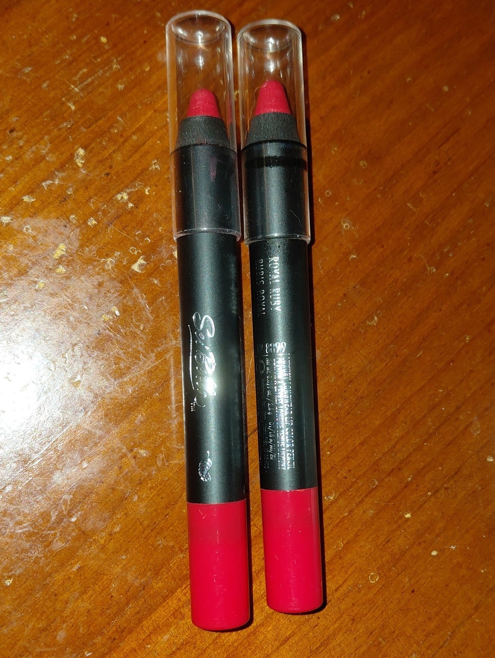 New Sei Bella Lip Liner Sticks by Melaleuca in Royal Ruby, Never Used, Set of 2